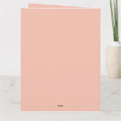 Berry Happy Strawberry Birthday Karte (Rückseite)