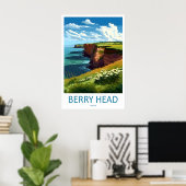 Berry Head 1 Poster (Heimbüro)