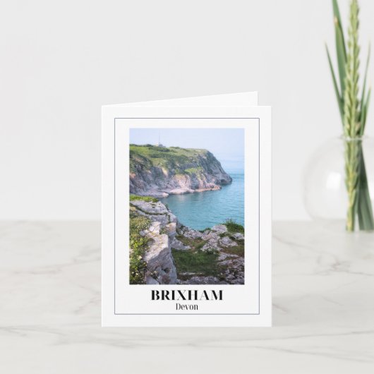 Berry Head, Brixham, Devon Karte (Vorderseite)