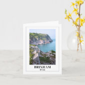 Berry Head, Brixham, Devon Karte (Gelbe Blume)