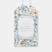 Berry Hübsch Blush Brautparty Geschenkanhänger (Rückseite)