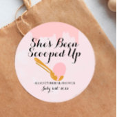 Berry Ice Cream Brautparty MultiUse Sticker