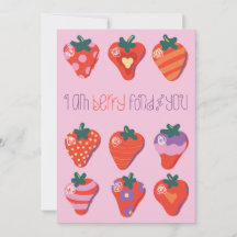 Berry I'm Berry Fond von dir Valentine