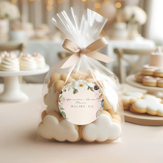 Berry in Liebe Dusche Runder Aufkleber