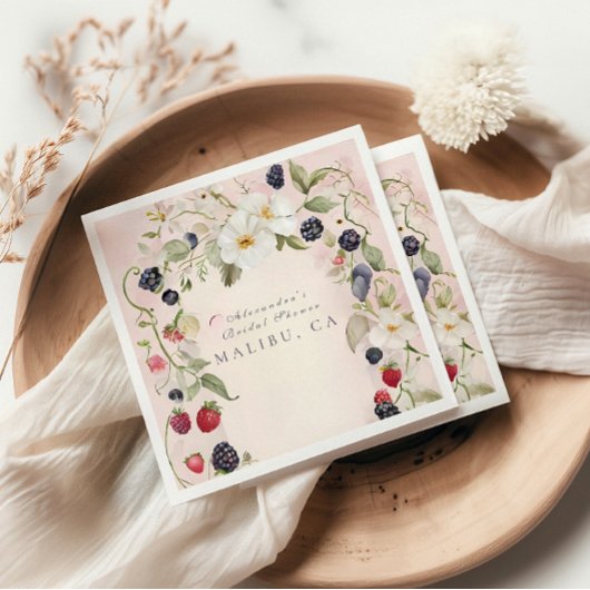 Berry in Liebe Dusche Serviette