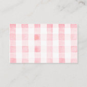 Berry in Love Berries Bridal Shower Recipe Request Begleitkarte (Rückseite)