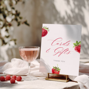 Berry in Love Brautparty Karten und Geschenke Poster