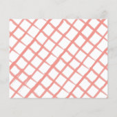 Berry in Love Strawberry Bridal Shower Advice Card (Rückseite)