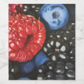 Berry Jumble Weinetikett (Einzelnes Label)