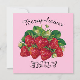 Berry-licous Einladung