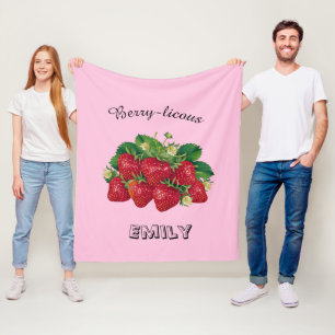 Berry-licous Fleecedecke