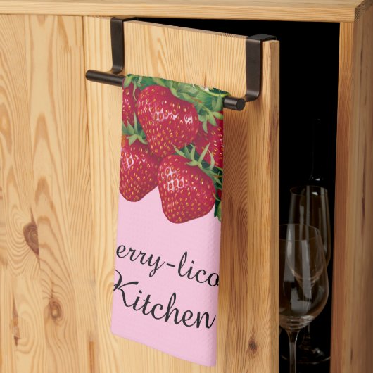 Berry-licous geschirrtuch (Drittel gefaltet)