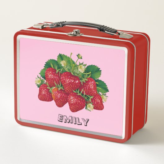 Berry-licous Metall Brotdose (Vorderseite)