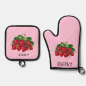 Berry-licous ofenhandschuh & Topflappen-Set (Vorderseite)