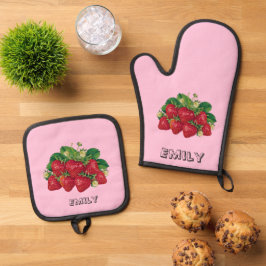 Berry-licous ofenhandschuh & Topflappen-Set