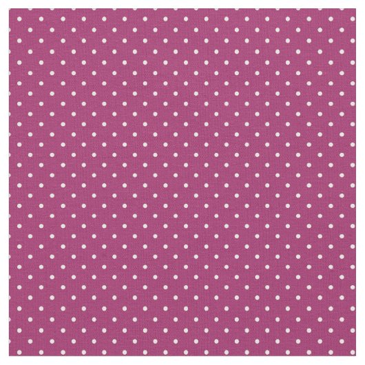 Berry Lila Tiny Dots Stoff (Nahaufnahme)