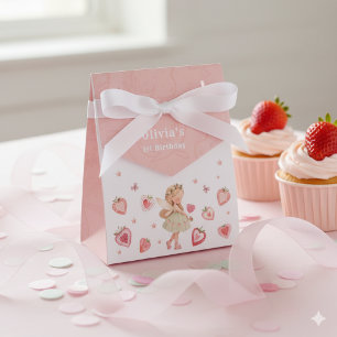 Berry Magical Fairy Girl Birthday Party Strawberry Geschenkschachtel