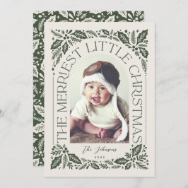 Berry Merriest Little Christmas Arch Foto Feiertagskarte