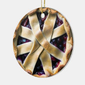 Berry Merry Christmas Süsse Pie | Food Pup Spaß Keramik Ornament (Links)