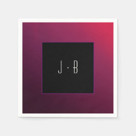 Berry Minimalistisch Napkin Serviette