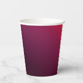 Berry Minimalistisch Paper Cup Pappbecher (Rückseite)