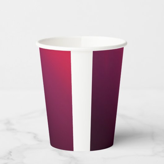 Berry Minimalistisch Paper Cup Pappbecher (Links)