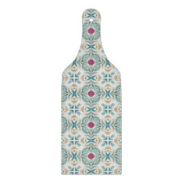 Berry Mint Mosaic - Geometrische Wasserfarbe Schneidebrett