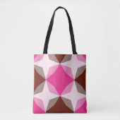 Berry Mocha Diamond Motif Tasche (Vorderseite)