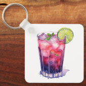 Berry Mojito mit Limon Schlüsselanhänger (Vorderseite)