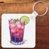 Berry Mojito mit Limon Schlüsselanhänger (Rückseite)