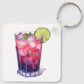 Berry Mojito mit Limon Schlüsselanhänger (Rückseite)