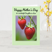 Berry Muttertag Tochter Karte (Gelbe Blume)