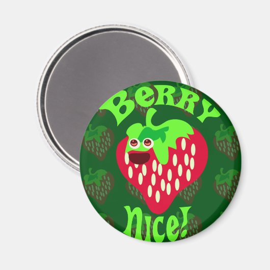 Berry Nice! Magnet (Vorderseite/Rückseite)