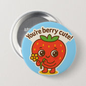 Berry niedlich Button (Vorne & Hinten)