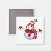 Berry Niedlich Snowman T - Shirt und Geschenke Magnet (Vorderseite/Rückseite)