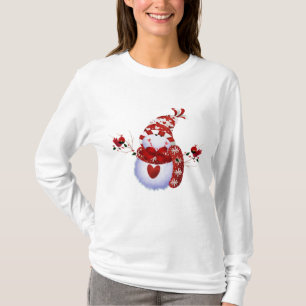 Berry Niedlich Snowman Weihnachtsfest T-Shirt