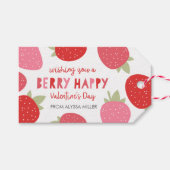 Berry Niedlich Valentine Geschenkanhänger (Vorderseite (Horizontal))