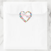 Berry Niedlich Valentine Heart Sticker (Tasche)