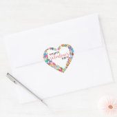 Berry Niedlich Valentine Heart Sticker (Umschlag)