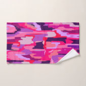 Berry Patch: Rot und Rosa Abstrakt Badhandtuch Set (Handtuch)