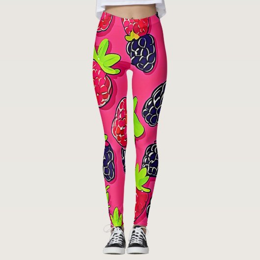 Berry Patch: Sweet Design Leggings (Vorderseite)