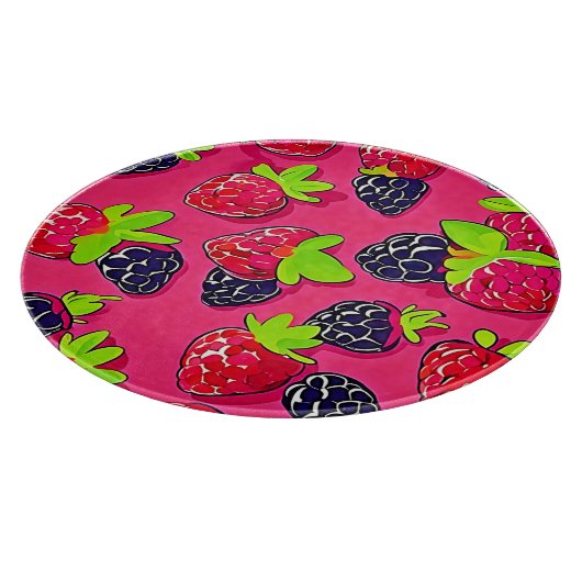 Berry Patch: Sweet Design Schneidebrett (Ecke)