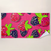 Berry Patch: Sweet Design Strandtuch (Vorderseite)
