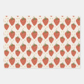 Berry Pattern Geschenkpapier Set (Vorderseite 2)