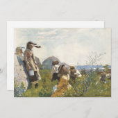 Berry Pickers | Winslow Homer (Vorne/Hinten)