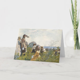 Berry Pickers   Winslow Homer Karte