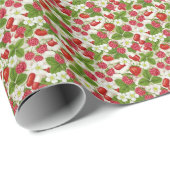 Berry & Pill Pattern Pharmacy Geschenkpapier (Rolleneckpunkt)