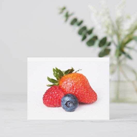 Berry Postkarte (Stehend Vorderseite)