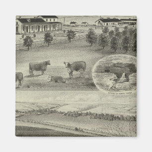 Berry Ranch, Chase und Morris Landkreises, Kansas Magnet