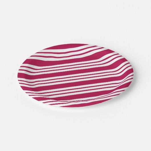 Berry Red Christmas Paper Teller (Schrägansicht)